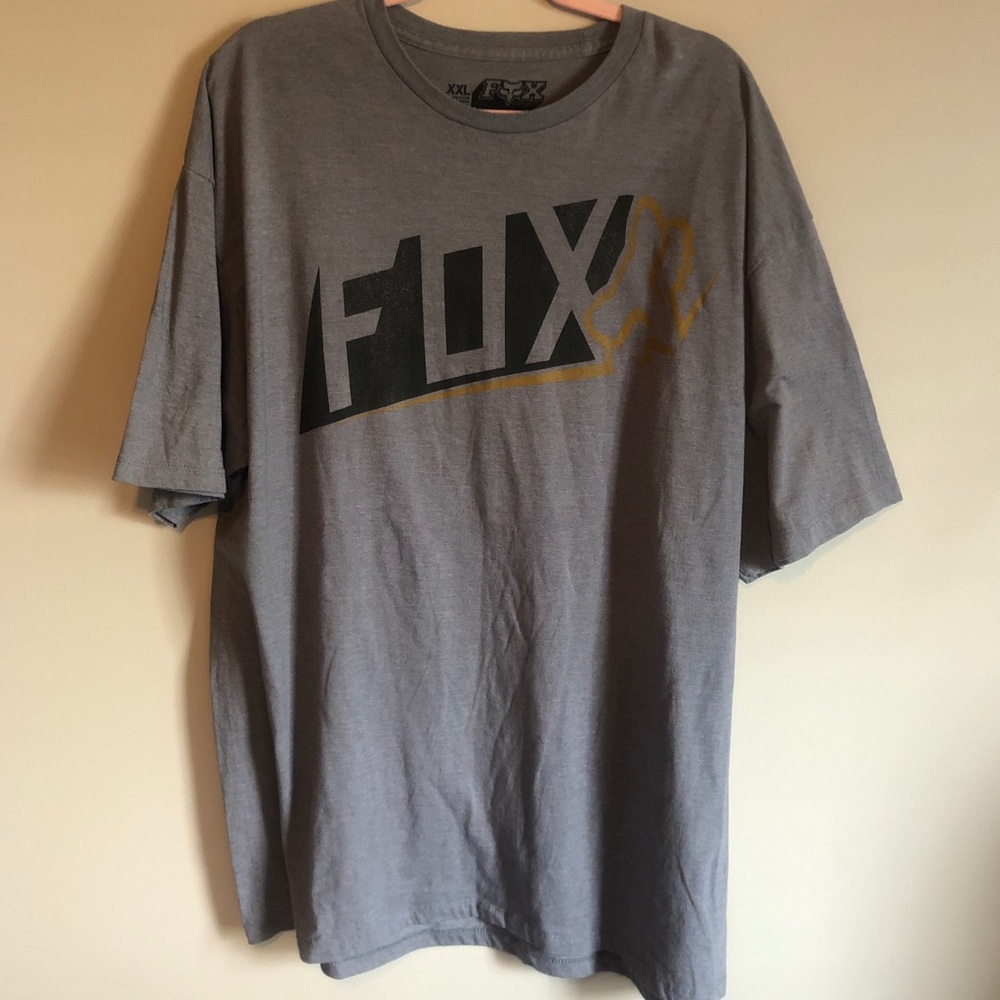 Fox Racing Grey Tshirt Regular Fit XXL